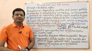 Expectorants and Antitussives Part01 Introduction of Cough  Expectorants  Microkinetic  Tusk [upl. by Yrot636]