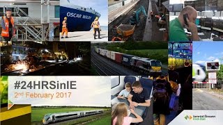 24HRSinIE A Day in the life of Iarnród Éireann Irish Rail [upl. by Hildegaard496]