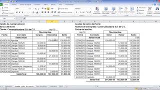 Cómo realizar conciliaciones bancarias en Excel [upl. by Cain]