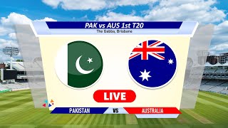 🔴Pakistan vs Australia 1st T20  Live Cricket Match Today Score amp Commentary [upl. by North]