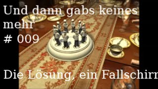 Und dann gabs keines mehr  Agatha Christie 009  Die Lösung ein Fallschirm [upl. by Ayrad438]