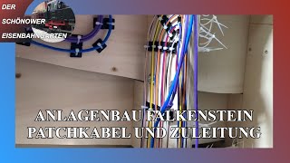 Märklin C Gleis Modelleisenbahn kompletter Anlagenbau Falkenstein Folge 14 Patchkabel amp Zuleitungen [upl. by Ednutey139]