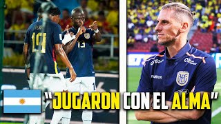 Asi REACCIONO la 🇦🇷 PRENSA ARGENTINA al HISTORICO TRIUNFO de 🇪🇨 ECUADOR vs COLOMBIA 🇨🇴 [upl. by Acir650]