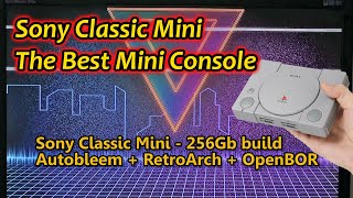 Sony Mini Classic 256Gb build Autobleem Retroarch OpenBOR  Menu retro games and themes [upl. by Myranda]