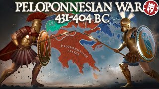 The Full History of the Peloponnesian War  Athens vs Sparta [upl. by Swec]