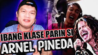 ARNEL PINEDA  COVER   AEROSMITH  AMAZING  REACTION VIDEO  10 January 2023 [upl. by Drofdeb]