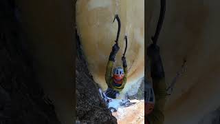 Ice Climbing in New Hampshire 🤘🏻 climbingmountains iceclimbing [upl. by Lottie]