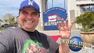 HHN Updates Hollywood Drift Construction amp New Merch  Universal Studios Hollywood [upl. by Yht157]