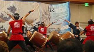 UC Riverside Senryu Taiko Ensemble Japanese Drumming Part 2 [upl. by Lynnelle]