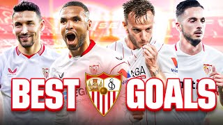 SEVILLA FC un GOLAZO contra CADA EQUIPO de LALIGA EA SPORTS [upl. by Etezzil]