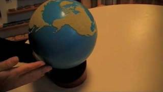 Montesori  Practical Life  Stereognostic Sense  Sandpaper Globe [upl. by Keir489]