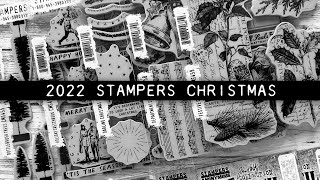 Tim Holtz Stampers Anonymous Christmas 2022 [upl. by Tdnerb]