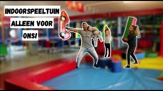 INDOOR SPEELTUIN HELEMAAL VOOR ONS ALLEEN  VLOG 177 [upl. by Berstine]