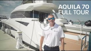 Discover the AllNew Aquila 70 Yacht A Lifelong Boaters Perspective with Jean Raas [upl. by Germayne797]