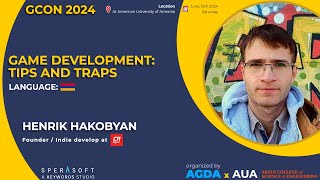 Game dev tips and traps  Henrik Hakobyan  GCon 24 [upl. by Yert]