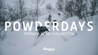 Powderdays  Bergans Stranda V2 Ski Collection [upl. by Auqenehs]