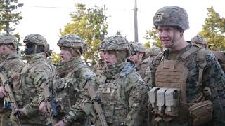 US and Chilean Marines at DET 4 Cochrane in Chile UNITAS [upl. by Aliab]