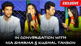 EXCLUSIVE Ek Hazaaron Mein Meri Behna Hai STARS Nia Sharma amp Kushal Tandon Get CANDID [upl. by Luise]