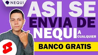 👉COMO enviar PLATA💵 de NEQUI a cualquier banco o cuenta de ahorros 👉GRATIS [upl. by Netsyrc]