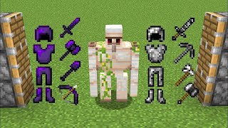 all new bedrock items  iron golems  all new obsidian items [upl. by Narra]