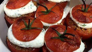 Tomates rellenos al horno [upl. by Micah796]