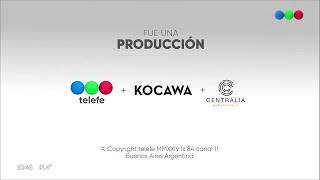 Telefe  Fue una produccion de Telefe  Kocawa  CENTRALIA 2024 [upl. by Ainessey668]