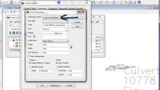 InRoads Survey Options working with symbols points and elevations [upl. by Argus142]