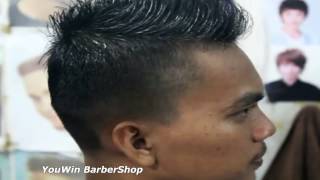 CARA POTONG RAMBUT PRIA MODEL MOHAWK [upl. by Errised610]