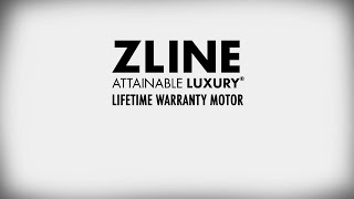 ZLINEs Range Hood Lifetime Warranty [upl. by Irtak]