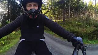 Mountainbike Abfahrt Fichtelberg Oberwiesenthal 360°Grad Insta360X3 [upl. by Annaiviv]