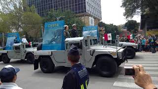 Desfile Militar 2018 México 2 [upl. by Uzzia]