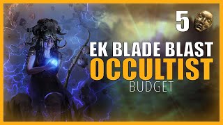 Path of Exile 325  EK Blade Blast Occultist Build  5 Div Budget  Proof of Concept [upl. by Tayler]