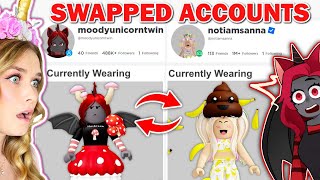 Swapping Roblox Accounts With Moody For 24 Hours [upl. by Enobe]