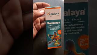 Rumalaya liniment Uses shortvideo natural helthtips himalaya jointpain [upl. by Yelrac]