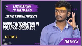 DOUBLE INTEGRATION OF POLAR COORDINATESENGINEERING MATHEMATICSSEM2 by Chirag Solanki [upl. by Ennaillij]