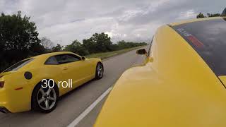 Automatic VS Manual Camaro 30 Rolls [upl. by Clapper]