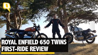 Royal Enfield 650 Twins FirstRide Review Worth the Hype [upl. by Mitchell308]