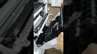 How to Clear Paper Jam for Ricoh MultiFunctional Machine MFP [upl. by Macdonald]