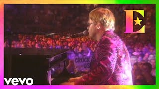 Elton John  Crocodile Rock Live At Madison Square Garden [upl. by Ariella]