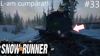 Un nou camion  A fost destul de ieftin  Snow Runner Episodul 33 [upl. by Kaleena]