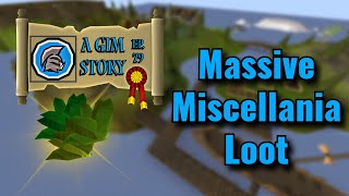 A GIM Story  Ep 79  Massive Miscellania Loot [upl. by Hawthorn653]