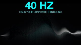 Pure 40 HZ Binaural Beats The Frequency for FOCUS MEMORY and CONCENTRATION [upl. by Eirovi]