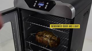 Features of the CharBroil Digital Smoker [upl. by Gnuh]