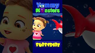 Baby Shark  Baby Shark Doo Doo Doo Dance  More YummyMonsters Nursery Rhymes amp Kids Songs [upl. by Tillo340]