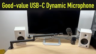 Fifine Tank 3 Dynamic Microphone Review feat BM88 Low Profile Boom Arm [upl. by Alvord958]