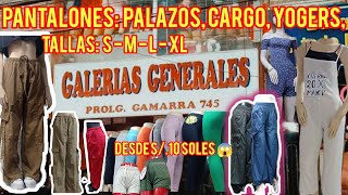 GAMARRAGALERÍA GENERALES PANTALONESCARGOPALAZOSYOGERS TALLAS SMLXLXXL PARTE1 [upl. by Jonny]