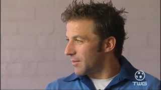 Alesandro Del Piero Extended English Interview Part 1 [upl. by Airdnalahs387]