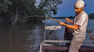 FLOODWATER Fishing  The HUNT for HUGE Catfish [upl. by Wrigley]