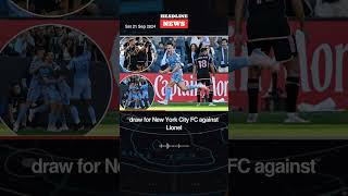 James Sands Scores StoppageTime Equalizer Salvages Point for NYCFC in Draw Against MessiLed [upl. by Loreen]