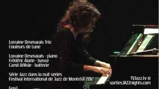 Lorraine Desmarais Trio  TVJazztv [upl. by Yarw]